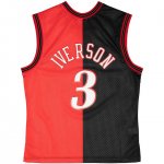 Maillot de Basket #3 Iverson Philadelphia 76ers M&N splite